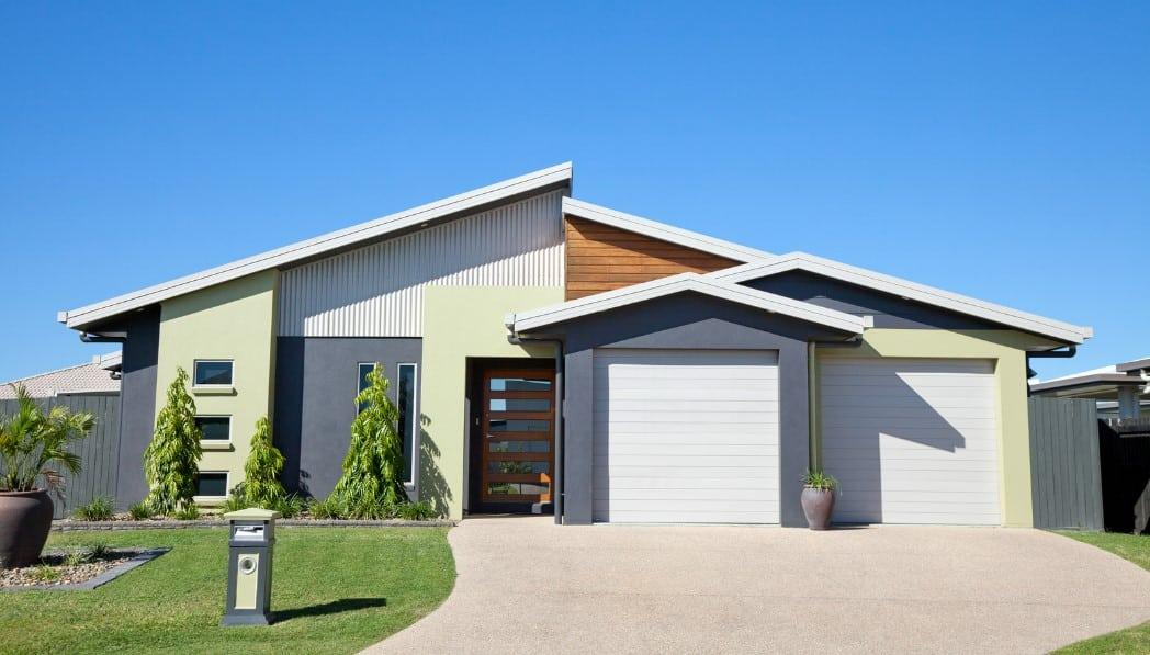 Front view of an Australian house